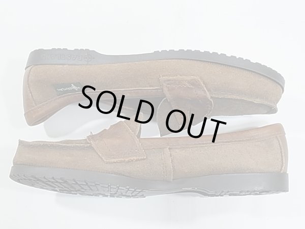 画像6: USA製 EAST LAND オイルド ヌバック×レザー コンビ ローファー (6)