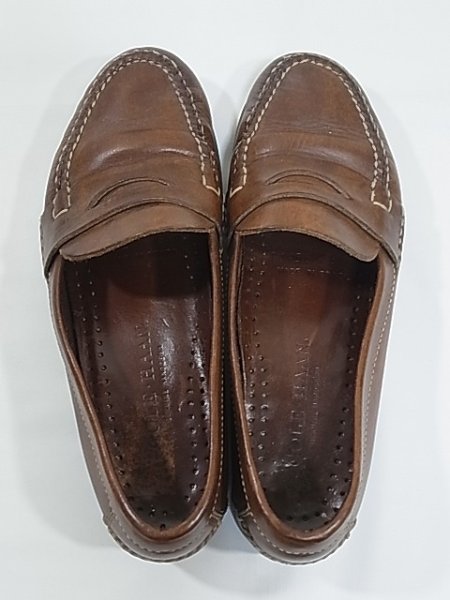 画像2: COLE HAAN コール ハーン レザー  ローファー シューズ MADE IN BRAZIL  (2)