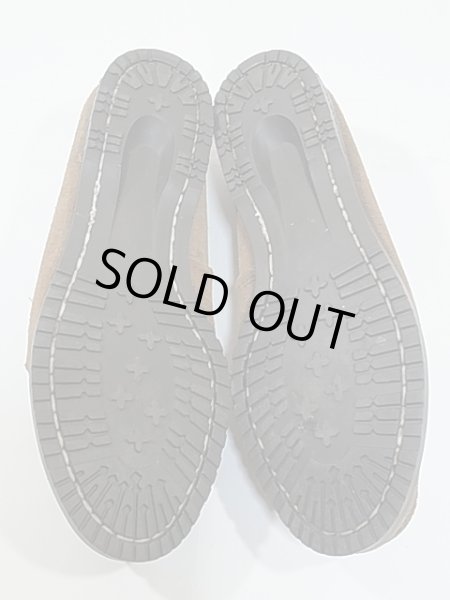 画像7: USA製 EAST LAND オイルド ヌバック×レザー コンビ ローファー (7)