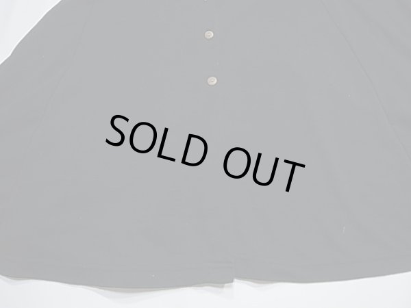 画像8: 80〜90's CAROLYN TAYLOR 前開き ウエスト レースアップ フレア スリーブ ブラック ワンピース ドレス  (8)