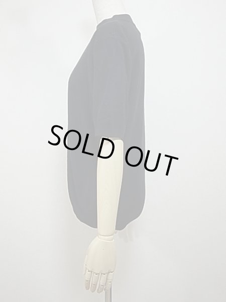 画像2: SAG HARBOR ハイネック 半袖 ニット (2)