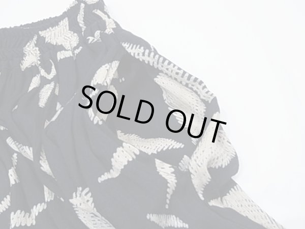 画像6: WE BE BOP エスニック 柄 ワイド テーパード イージーパンツ (6)