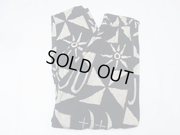 画像4: WE BE BOP エスニック 柄 ワイド テーパード イージーパンツ (4)