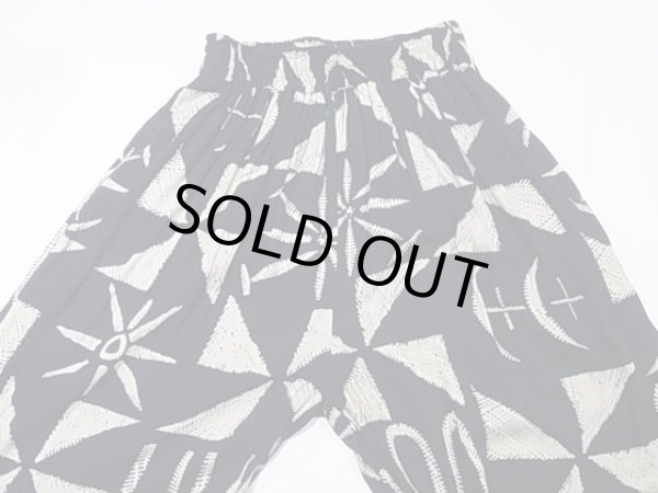 画像5: WE BE BOP エスニック 柄 ワイド テーパード イージーパンツ (5)