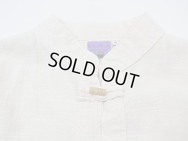 画像5: The Love of ganesha sanfrancisco ドラゴン刺繍 リネン チャイナ ブラウス ジャケット (5)