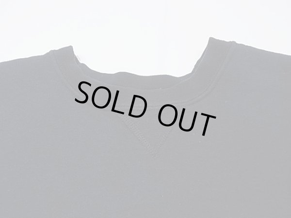 画像5: RUSSELL　黒 無地 ブラック ソリッド スウェット (5)