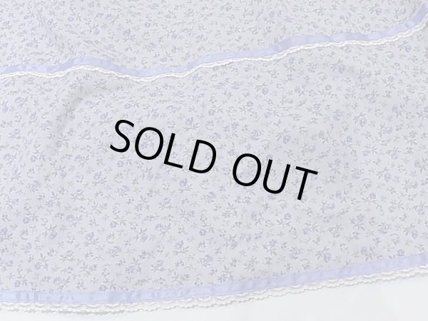 画像7: 70s GUNNE SAX ? unknown 小花柄 レース ガーゼ フォークロア ワンピース ドレス (7)