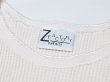 画像4: Z FACTORY サーモンピンク サーマル 半袖 Tシャツ カットソー (4)