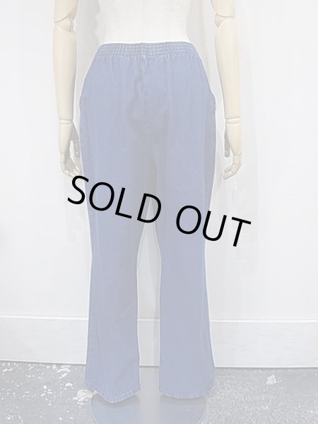 画像3: 90's Chic ウエスト ゴム デニム イージー パンツ (3)