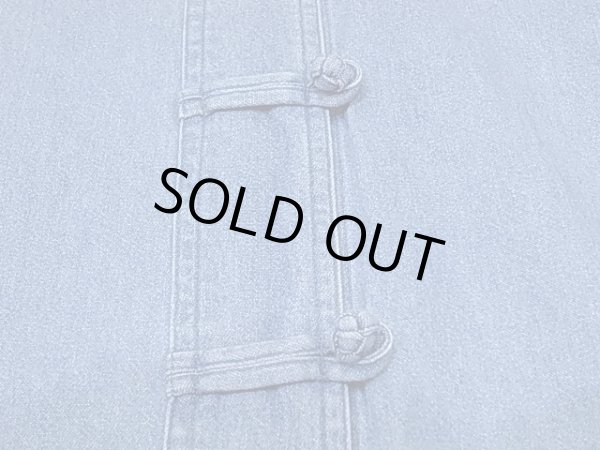 画像7: 90s Mark,Fore & Strike チャイナボタン ダンガリー デニム シャツ (7)