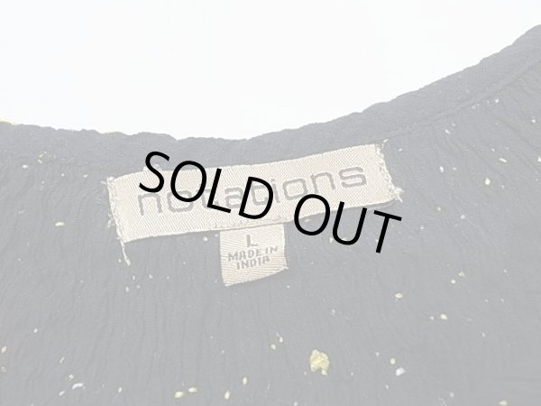 画像4: notations 刺繍 エスニック 半袖 チュニック ブラウス (4)