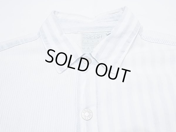 画像5: 80〜90’s ESPRIT JEANS マルチストライプ シャツ (5)