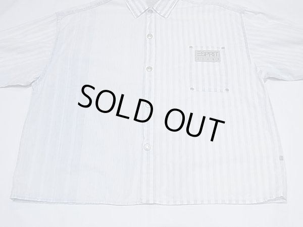画像7: 80〜90’s ESPRIT JEANS マルチストライプ シャツ (7)