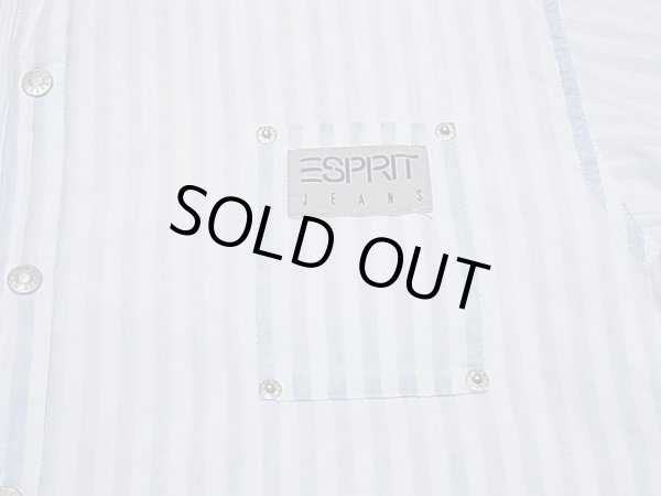 画像6: 80〜90’s ESPRIT JEANS マルチストライプ シャツ (6)