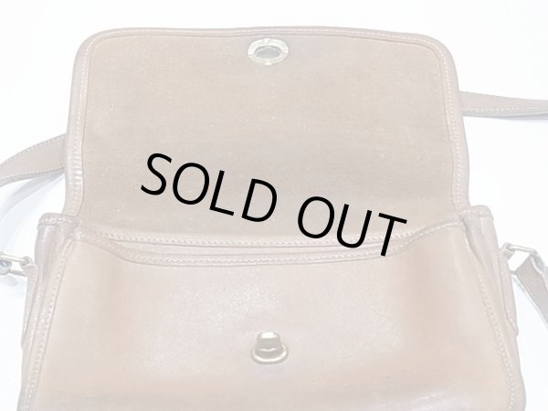 画像9: OLD COACH オールド コーチ ショルダー バッグ 茶 (9)