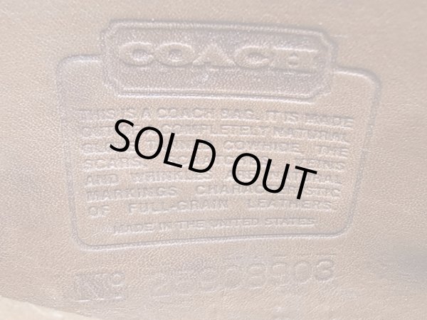 画像10: OLD COACH オールド コーチ ショルダー バッグ 茶 (10)