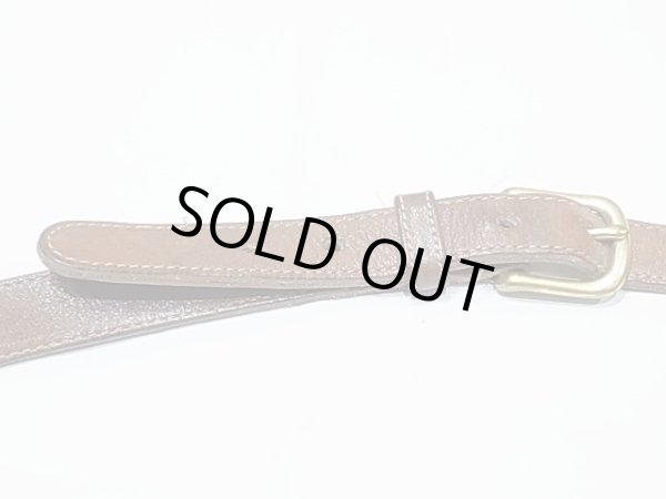 画像8: OLD COACH オールド コーチ ショルダー バッグ 茶 (8)