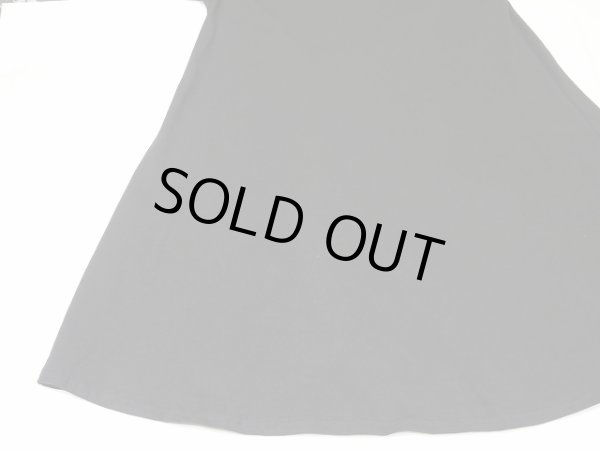 画像6: UNKNOWN Vネック Aライン カットソー チュニック ワンピース (6)