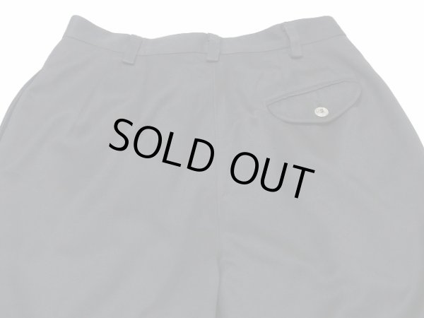 画像9: LIZ Claiborne ツータック 入り テーパード ブラック スラックス パンツ (9)