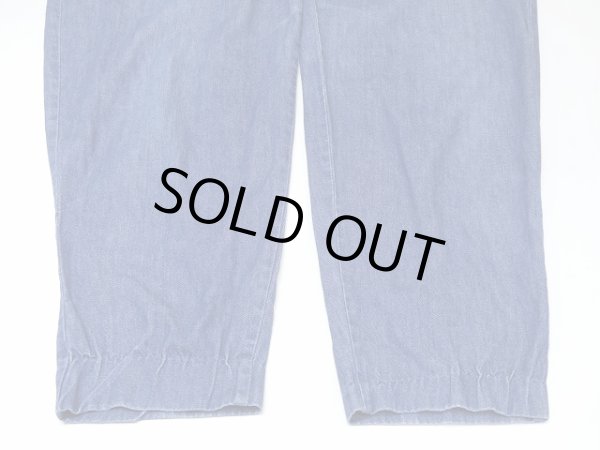 画像8: CANADA製 80’s Piknik オープンカラー ウエストゴム デニム オールインワン (8)