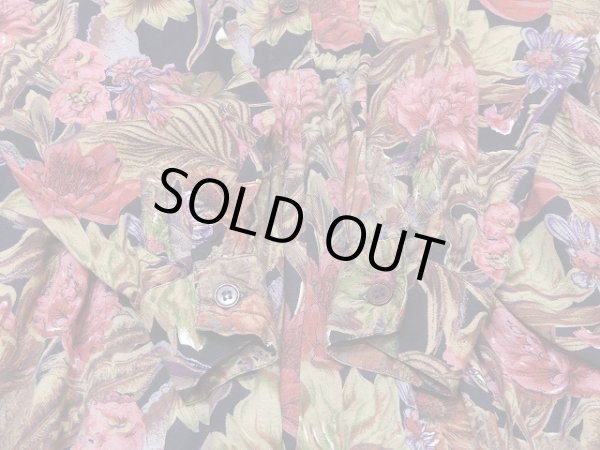 画像8: STEPHANIE ROBBINS 花柄 総柄 レトロ オールインワン ワンピース (8)