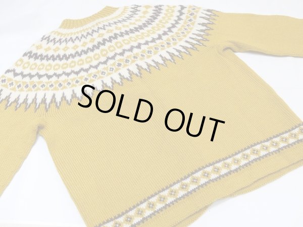 画像10: ノルウェー製 ビンテージ Lulle Otterstad ラグランスリーブ ノルディック カーディガン セーター (10)