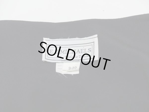 画像5: USA製 80〜90's E.D MICHAELS レースカラー ブラック ワンピース ドレス  (5)