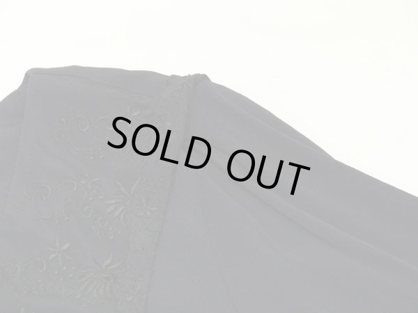 画像9: USA製 80〜90's E.D MICHAELS レースカラー ブラック ワンピース ドレス  (9)