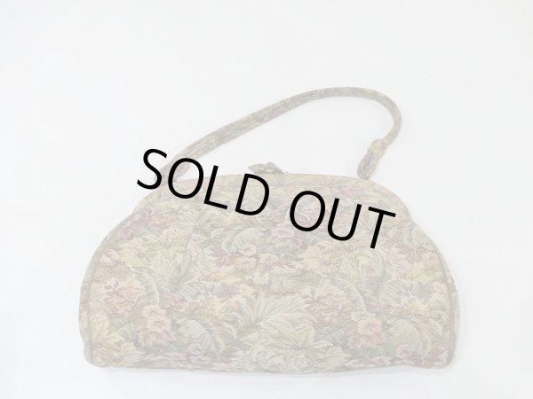 画像7: 〜 60’s ビンテージ LA FRANCE ゴブラン織り がま口 ハンド バッグ (7)