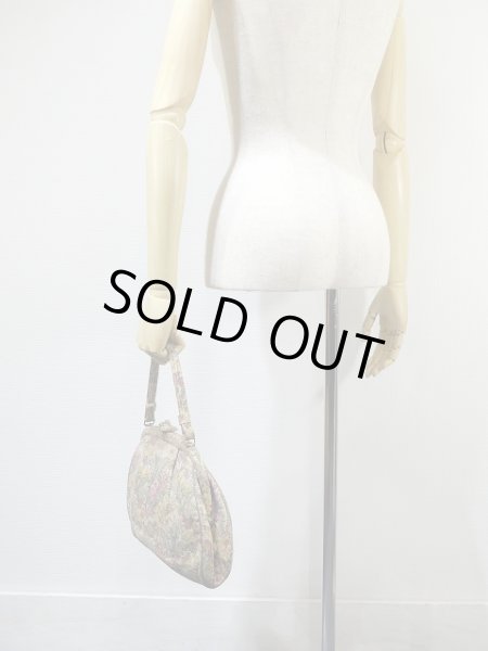 画像4: 〜 60’s ビンテージ LA FRANCE ゴブラン織り がま口 ハンド バッグ (4)