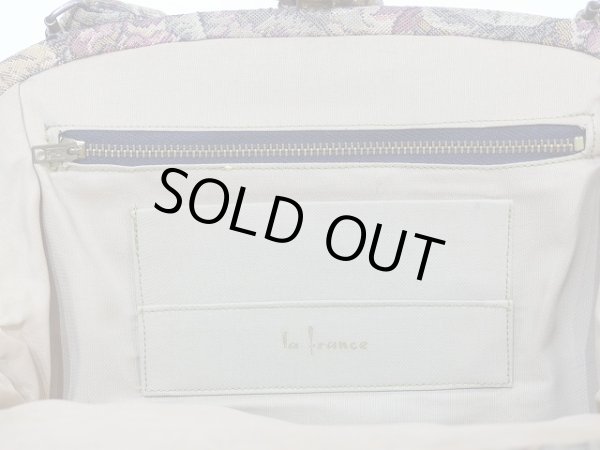 画像14: 〜 60’s ビンテージ LA FRANCE ゴブラン織り がま口 ハンド バッグ (14)