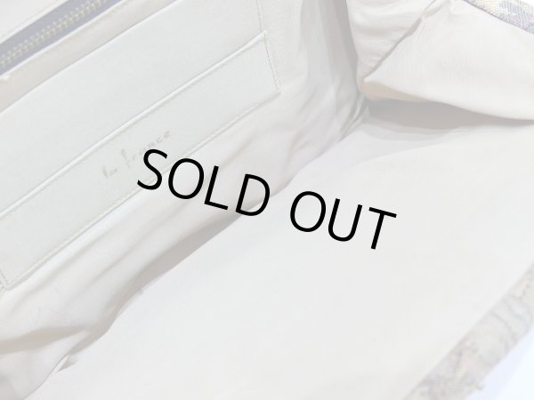 画像15: 〜 60’s ビンテージ LA FRANCE ゴブラン織り がま口 ハンド バッグ (15)