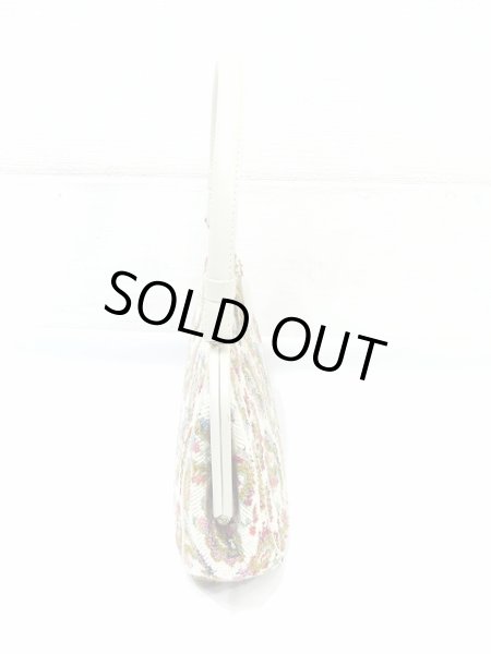 画像11: USA製 50’s ビンテージ Groskopf's ペーズリー パイル ゴブラン 柄 がま口 ハンド バッグ (11)