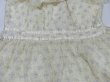 画像9: 70’s ビンテージ GUNNE SAX レース ケープカラー ティアード スカート ワンピース ドレス (9)