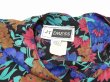 画像4: USA製 80's JT DRESS 花柄 バック ボタン ドルマンスリーブ ワンピース (4)