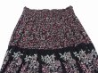 画像5: USA製 80~90's STUDIO MICHELLE STUART ゴムシャーリング 花柄 ロング 切り替え スカート (5)