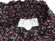 画像4: USA製 80~90's STUDIO MICHELLE STUART ゴムシャーリング 花柄 ロング 切り替え スカート (4)