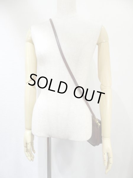 画像3: USA製 COACH オールドコーチ ショルダー バック  ポシェット ブラウン (3)