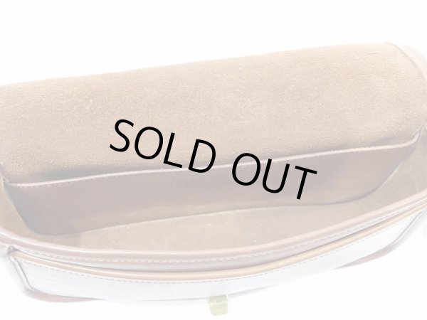 画像11: USA製 COACH オールドコーチ ショルダー バック  ポシェット ブラウン (11)