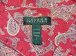 画像4: Ralph Lauren LAUREN エンブレム刺繍 ペイズリー柄 開襟 パジャマ ロング シャツ  (4)