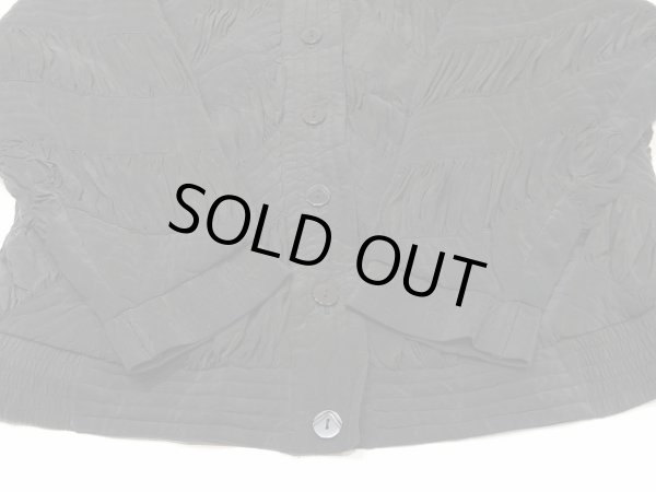 画像9: 90s Penlita ドルマンスリーブ 中綿 デザイン 切り替え シルク ブルゾン ジャンパー (9)