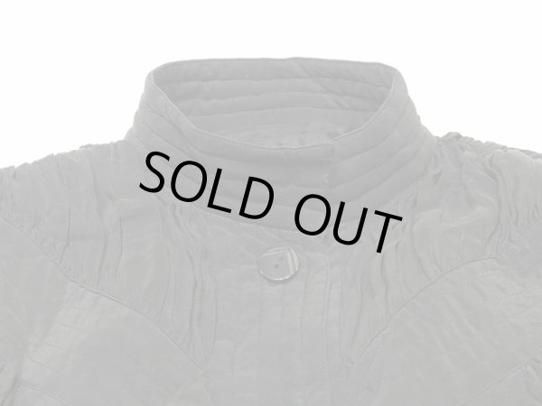 画像5: 90s Penlita ドルマンスリーブ 中綿 デザイン 切り替え シルク ブルゾン ジャンパー (5)