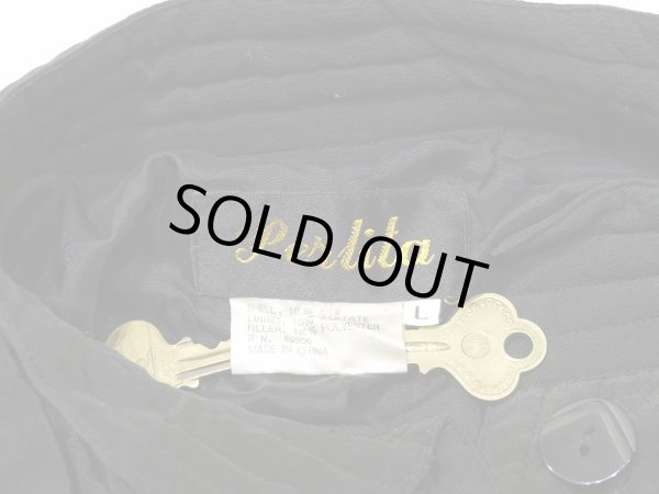 画像4: 90s Penlita ドルマンスリーブ 中綿 デザイン 切り替え シルク ブルゾン ジャンパー (4)