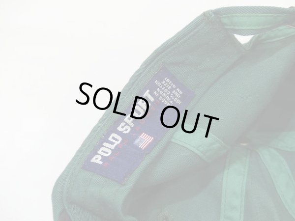 画像9: 90s Ralph Lauren POLO SPORT ポロスポ 星条旗 ツートン 6パネル キャップ (9)