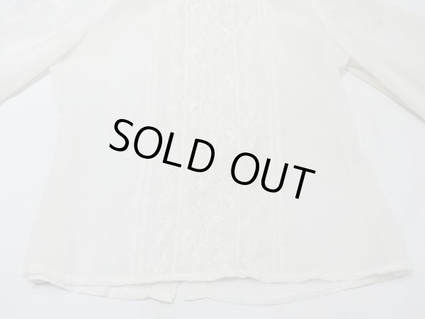 画像7: 70s ビンテージ Candi ビクトリアン調 レース ブラウス (7)