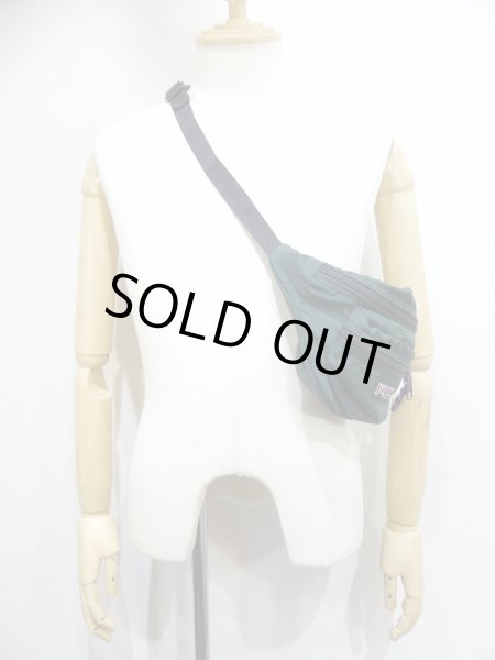 画像2: 80〜90s JANSPORT ジャンスポーツ（ジャンスポ）ミニ ウエスト バッグ 緑 MADE IN USA (2)