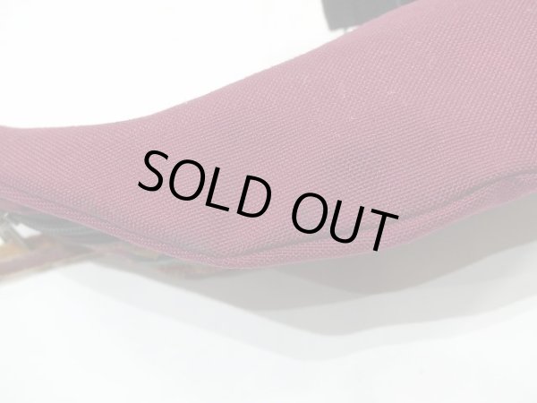 画像8: USA製 90s JANSPORT ナイロン×レザー ウエスト バッグ (8)