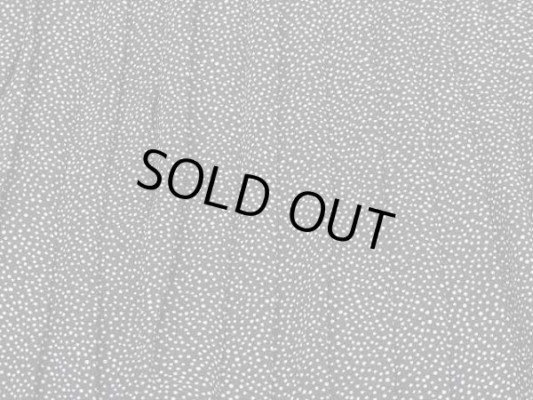 画像11: USA製 70〜80s Breli スカーフループ 付き オープンカラー ピン ドット プリーツ ワンピース (11)