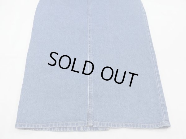 画像6: USA製 90s DENIM ＆ CO デニム タイト ロング  スカート (6)