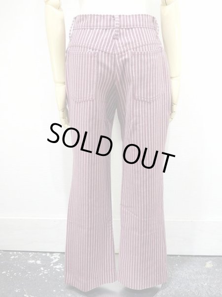 画像3: USA製 70s ビンテージ  White Stag ストライプ フレア パンツ (3)